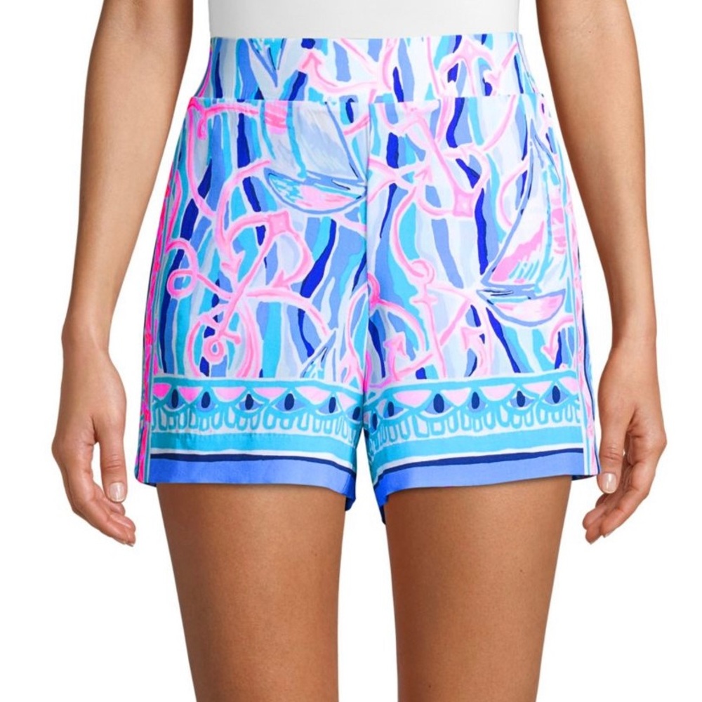 Lilly Pulitzer Reel Nauti Engineered Shorts